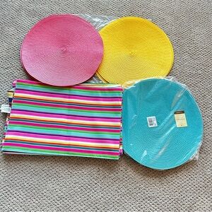 Sonoma round placemat square placemat bundle